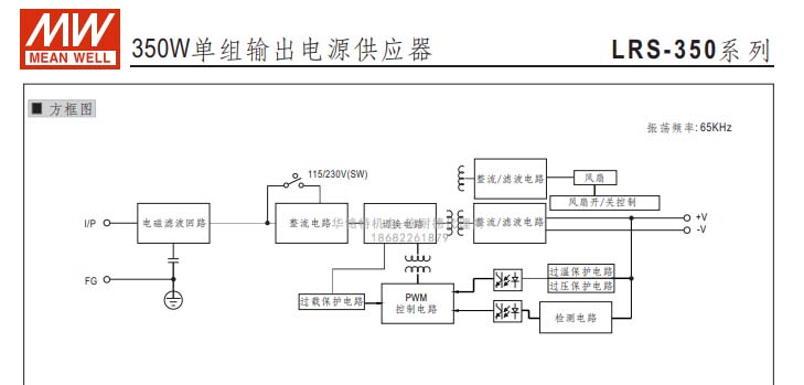 明緯深圳代理商談明緯開關(guān)電源LRS-350-24介紹及特點